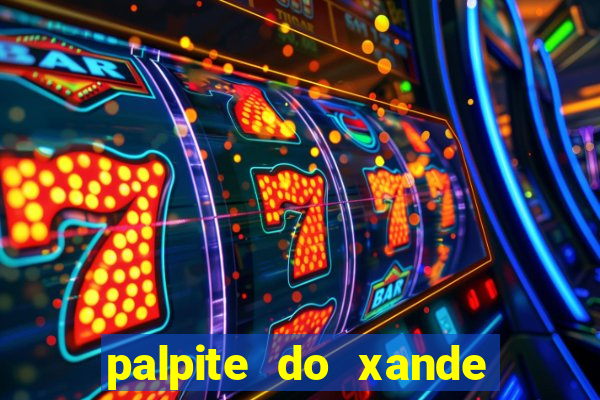 palpite do xande de hoje